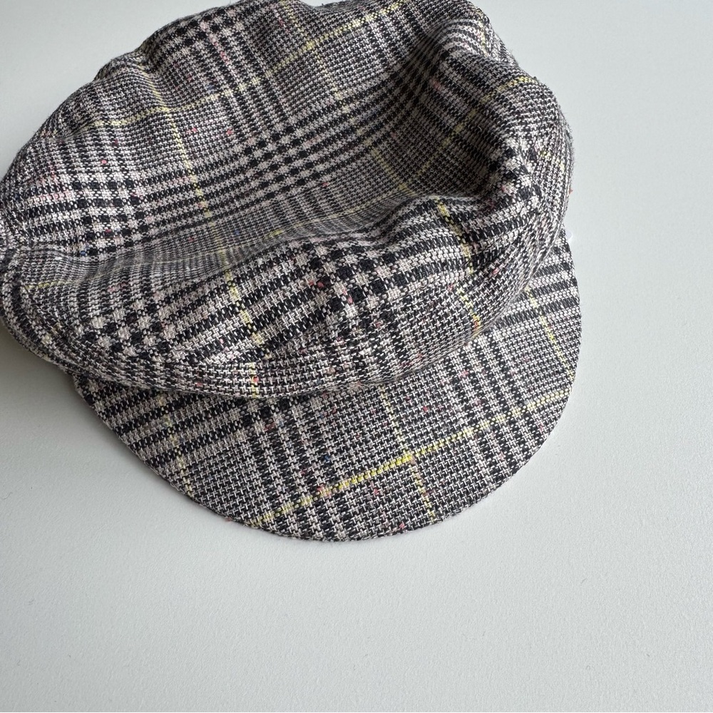ISABEL MARANT
Evie Plaid Baker Boy Hat In Yellow